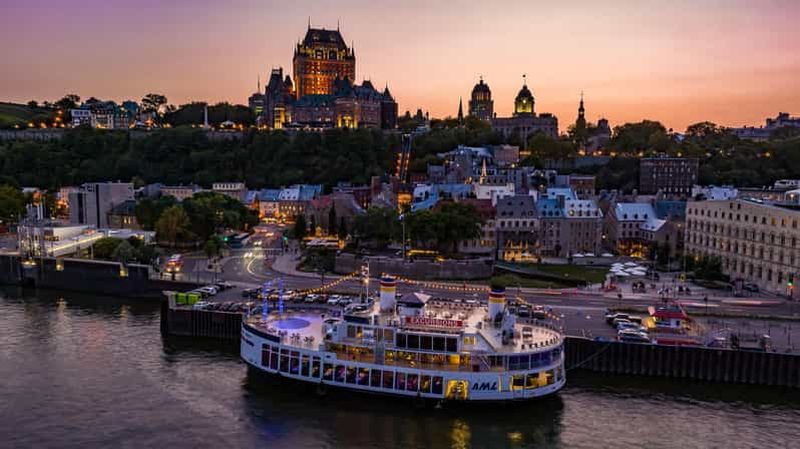 Billet Québec : croisière en soirée avec DJ en direct