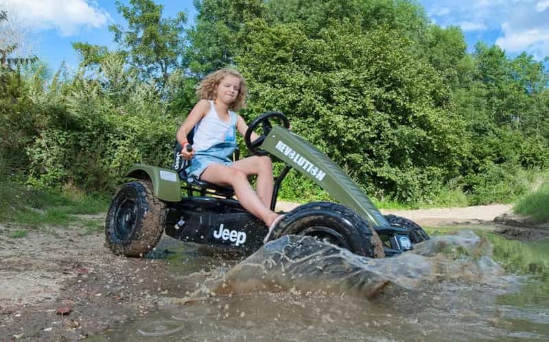 Billet Visite en kart à pédales dans le parc Volkspark Hamburg Altona