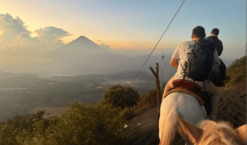 Billet Volcan Pacaya : balade à cheval, pizza et guimauves