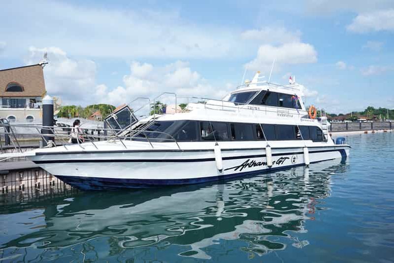Billet Sanur Bali vers/depuis Lembongan : Transfert en bateau rapide