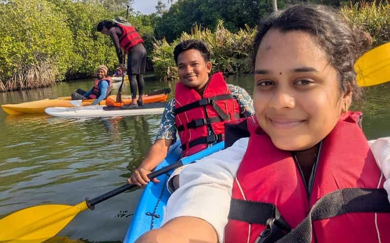 Billet Excursion en kayak dans la mangrove de Varkala depuis Trivandrum