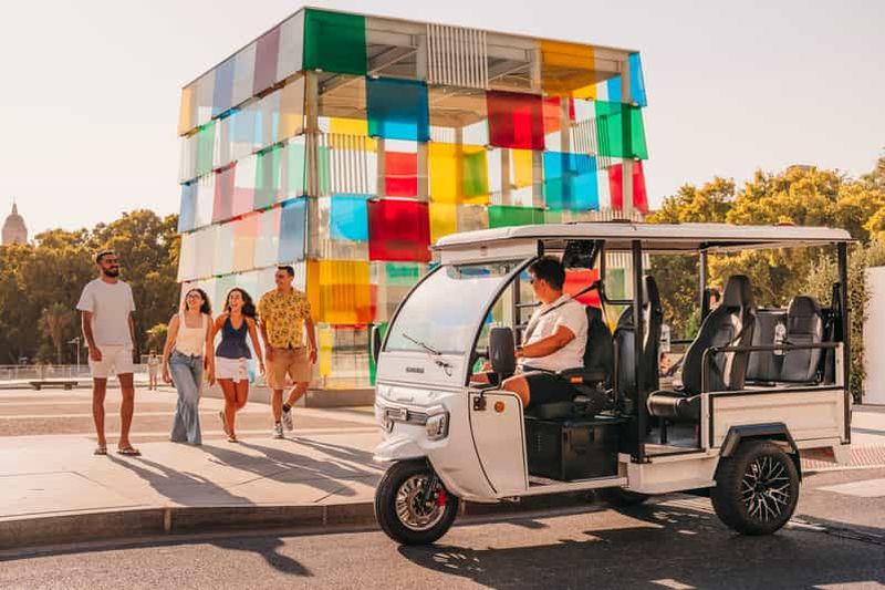 Billet Málaga : visite privée d'une heure en Tuk Tuk