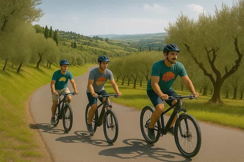 Billet Location de vélo électrique pour la charmante Greve in Chianti et Montefioralle
