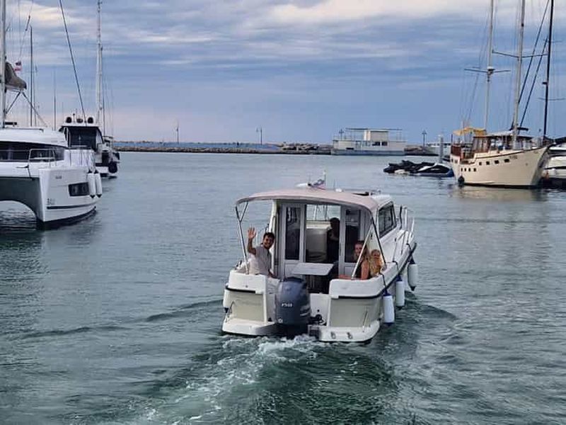 Billet Izola : sortie en bateau privée à Piran et Strunjan