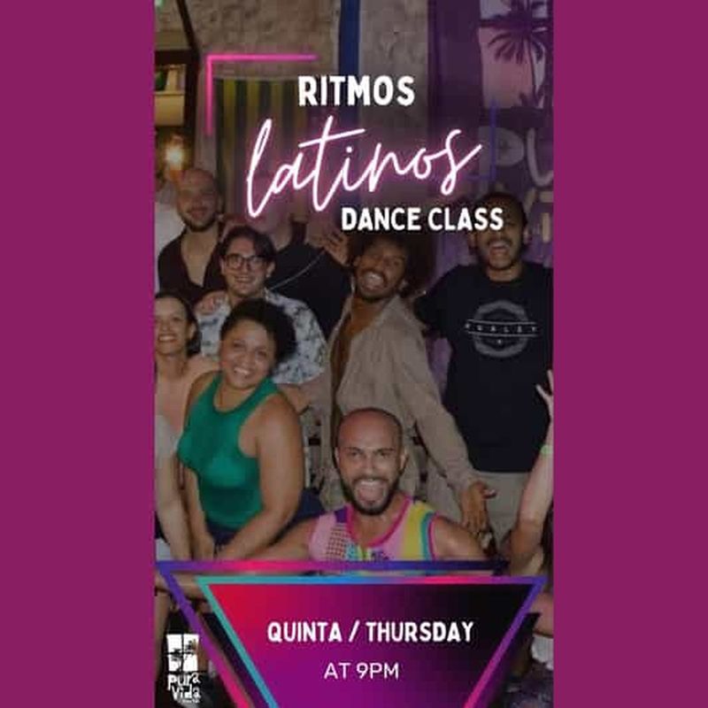 Billet Cours de danse de musique latine + DJ + 2 boissons gratuites