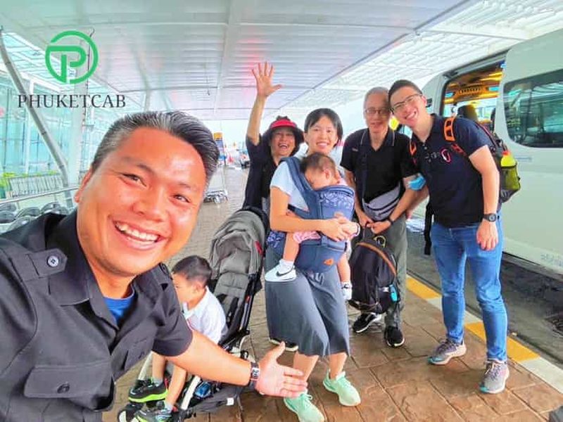 Billet Van privé de l'aéroport de Phuket à Patong