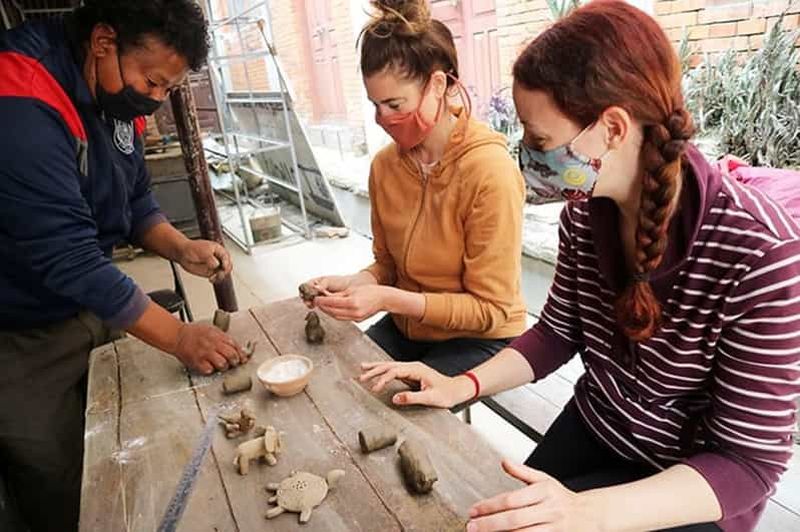 Billet Bhaktapur : Visite guidée de la place Durbar et de la fabrication de poteries