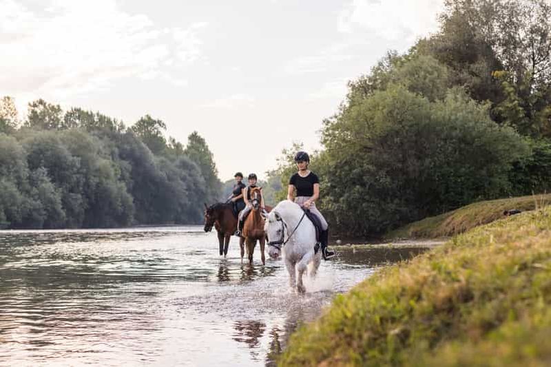Billet Verdon : promenade à cheval privée au coucher du soleil au lac Sainte-Croix