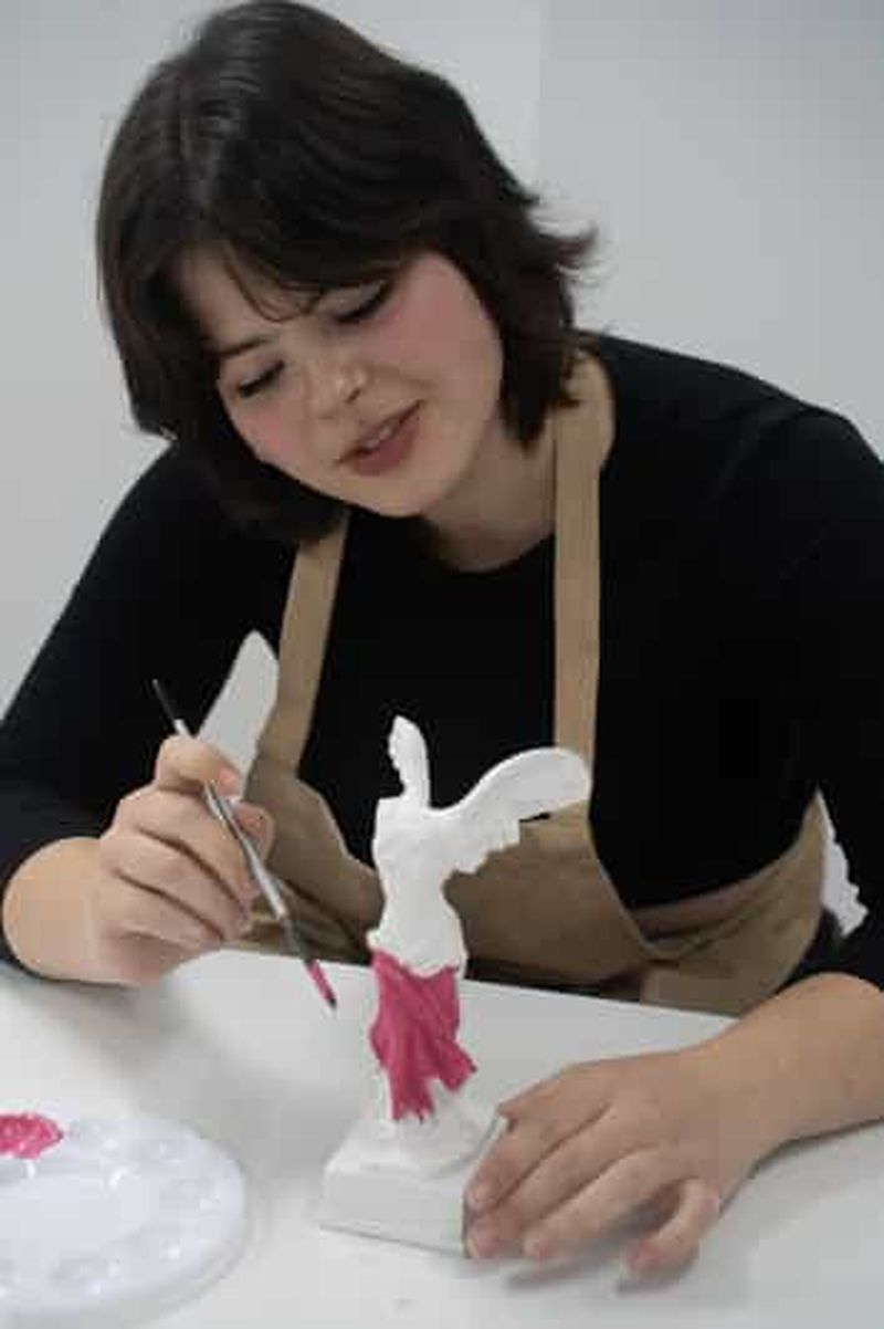 Billet Athènes : atelier de peinture et de décoration de statues