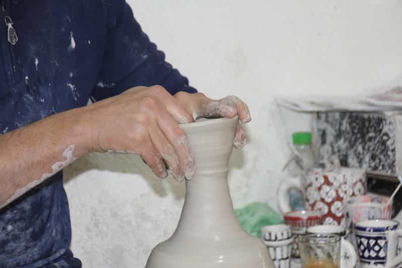 Billet Visite de la coopérative de poterie et de zelliges de Fès