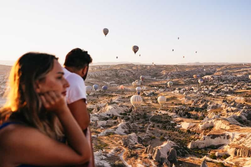 Billet Cappadoce : excursion en montgolfière à Goreme avec petit-déjeuner