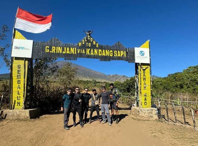 Billet Randonnée de 3 jours/2 nuits sur le mont Rinjani, de Sembalun à Torean
