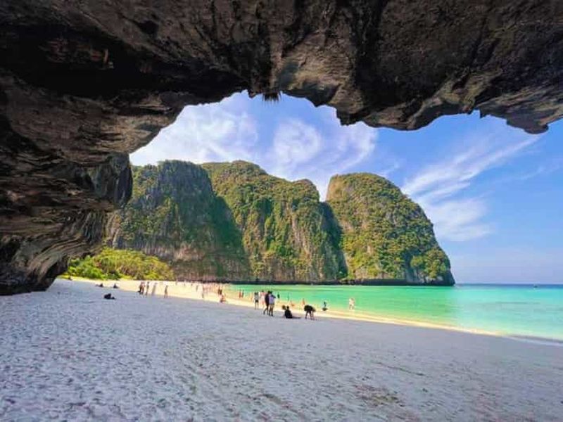 Billet Ko Lanta : Excursion d'une journée à Phi Phi en bateau rapide