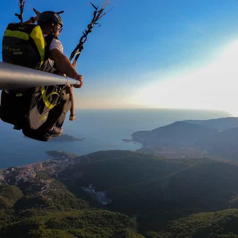 Billet Parapente à Budva avec pilote certifié (tout compris)