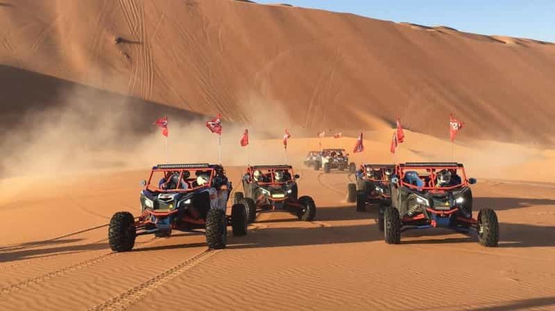 Billet Doha Qatar Balade en buggy, balade à dos de chameau, rallyeee dans les dunes, sandboard.