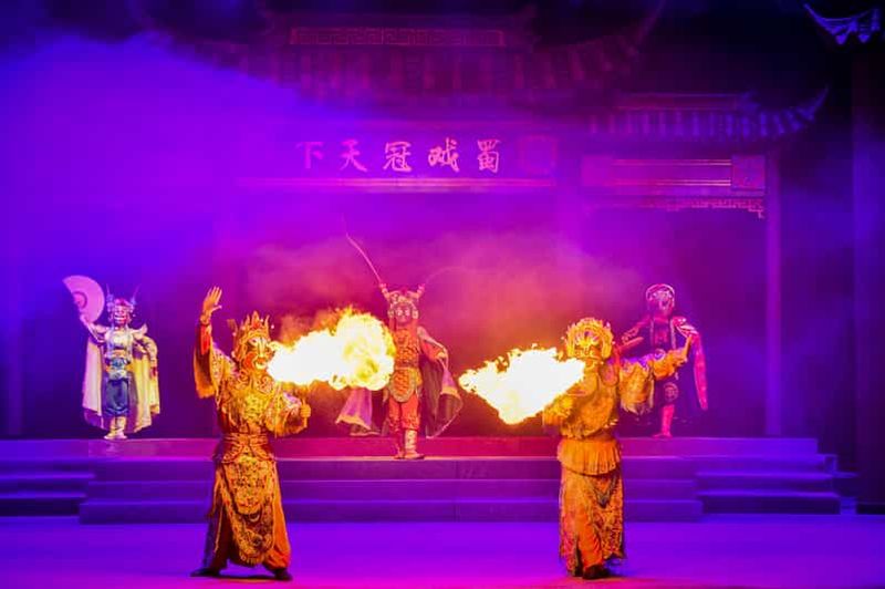 Billet Chengdu : spectacle d'opéra du Sichuan – Fu Rong Guo Cui