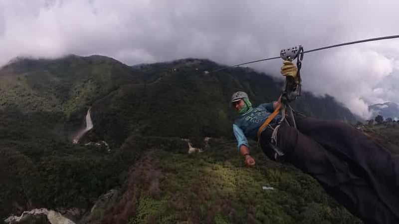 Billet Réserve naturelle : Zipline la plus haute, escalade et chutes d'eau
