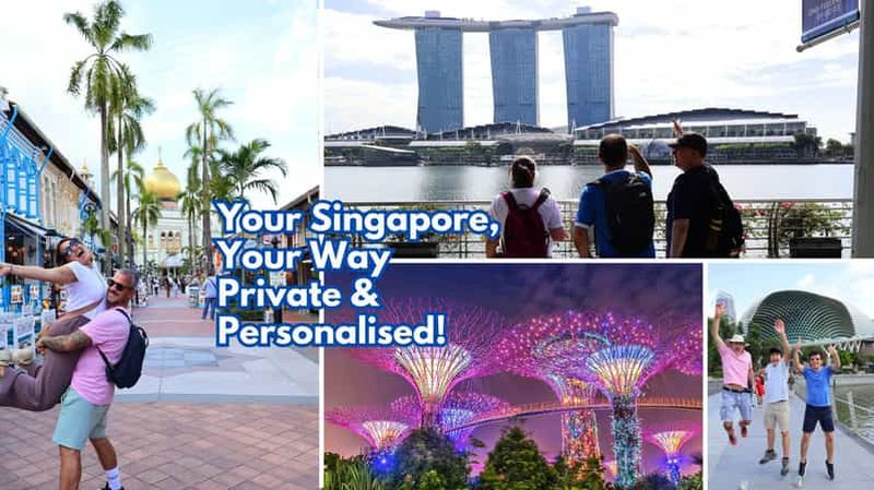 Billet Singapour : visite à pied privée et personnalisée