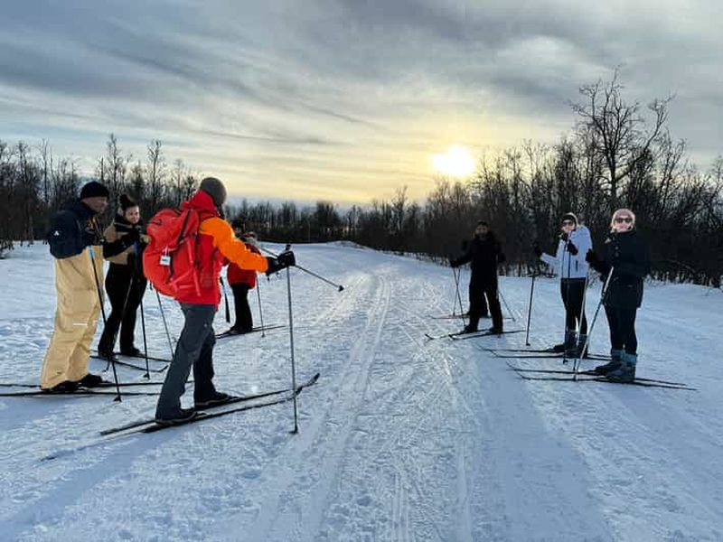 Billet Tromsø : cours de ski de fond pour débutants avec transfert