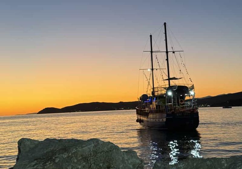 Billet Thassos : croisière au coucher du soleil sur la côte sud avec vin et baignade