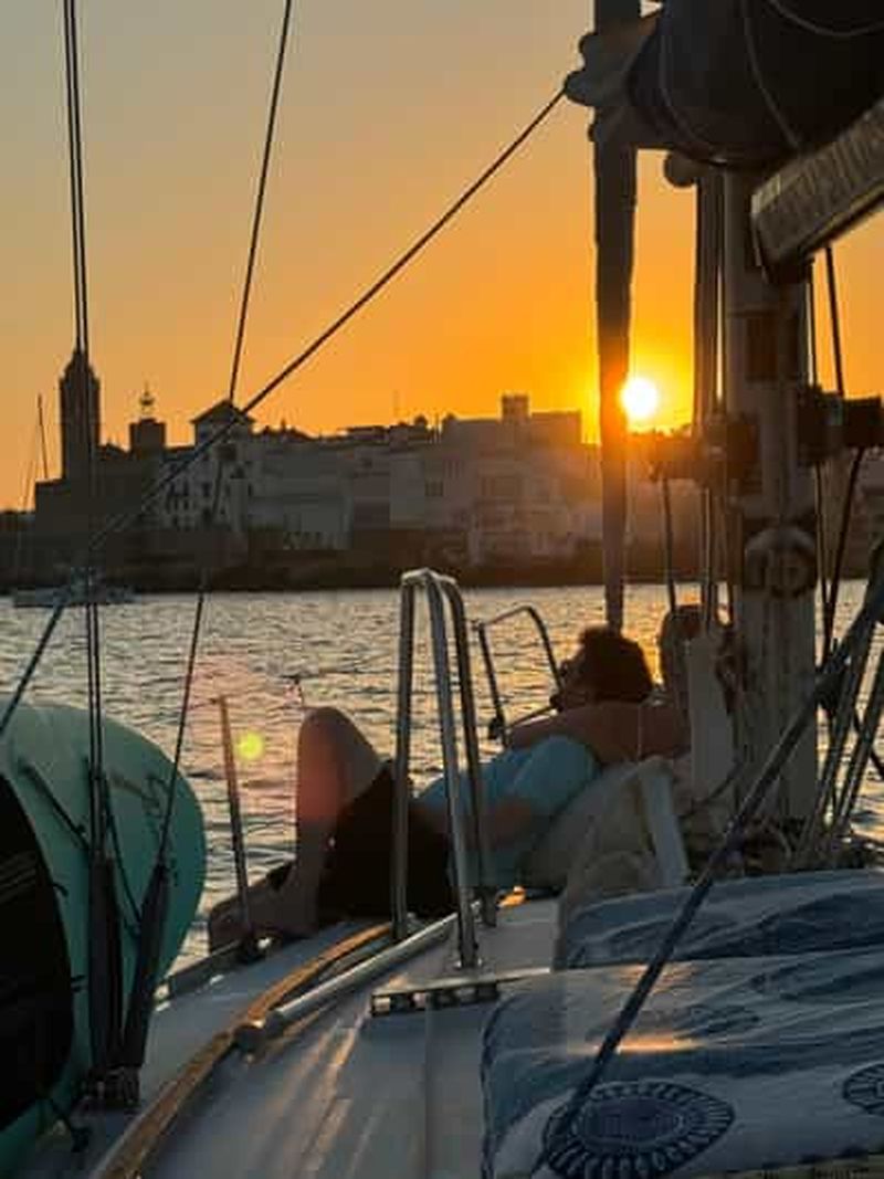 Billet Sitges : Voile et coucher de soleil à Sitges Cava inclus