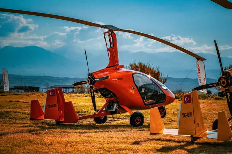 Billet Pamukkale : vol en gyrocoptère au-dessus des travertins
