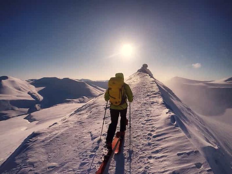 Billet Longyearbyen : aventure guidée de ski de randonnée arctique
