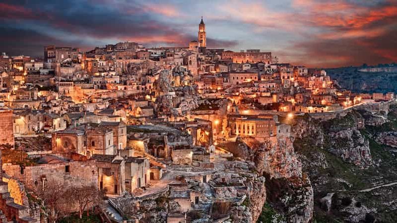 Billet Matera : visite guidée du centre-ville, églises et maisons rupestres