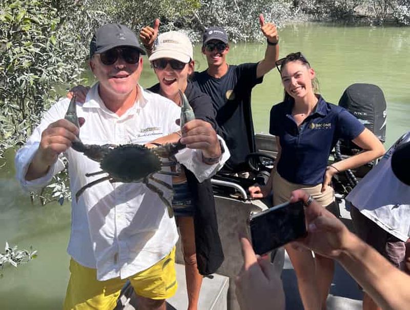 Billet Broome Cruise & Catch : aventure à la recherche de crabes de vase et croisière pour observer la faune sauvage