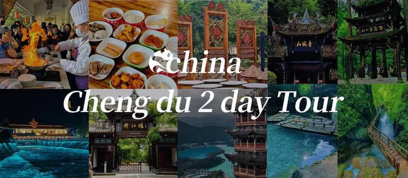 Billet Chengdu : visite de 2 jours de Dujiangyan, du mont Qingcheng et de l'opéra