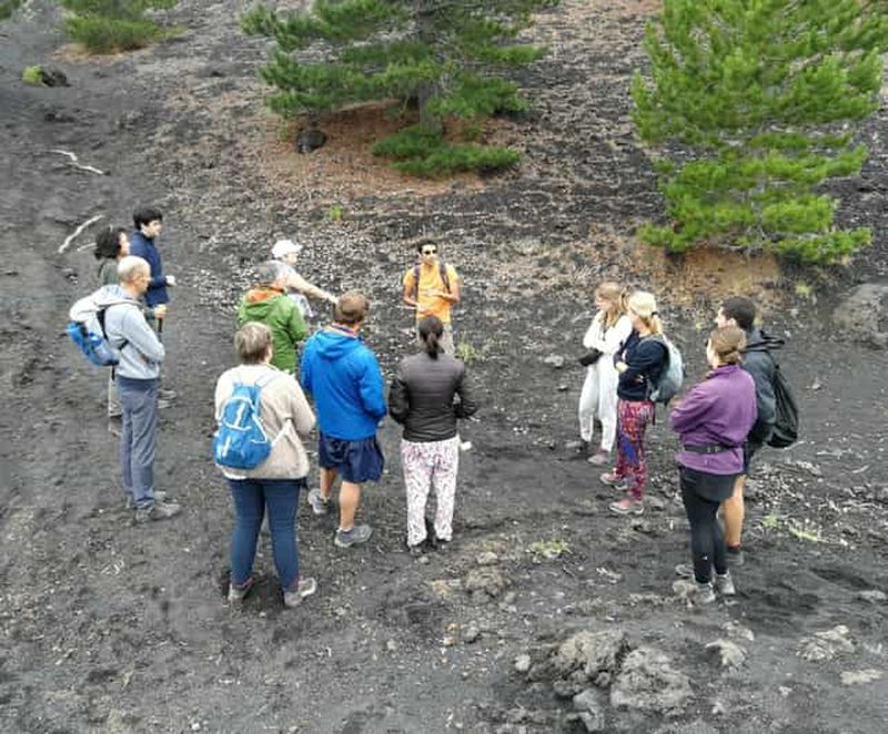 Billet Au départ de Taormine : visite d'une jounée de l'Etna, du vin et des canyons d'Alcantara
