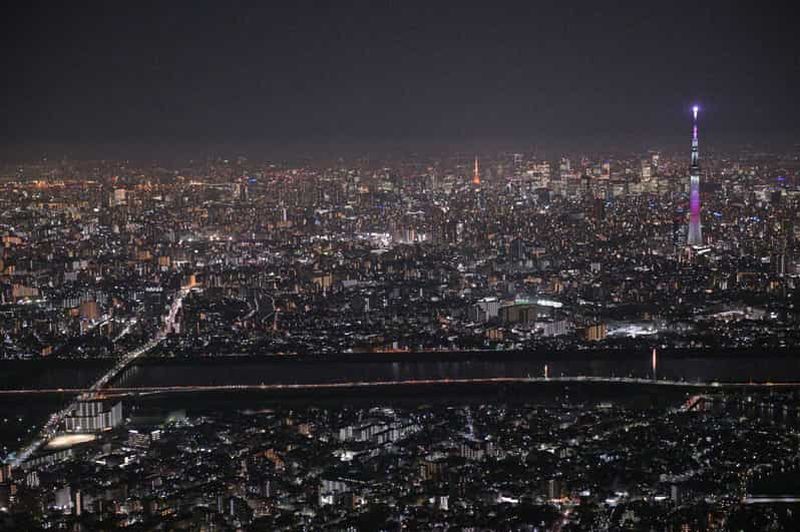 Billet Tokyo : tour en hélicoptère au-dessus de la Skytree et de la tour de Tokyo