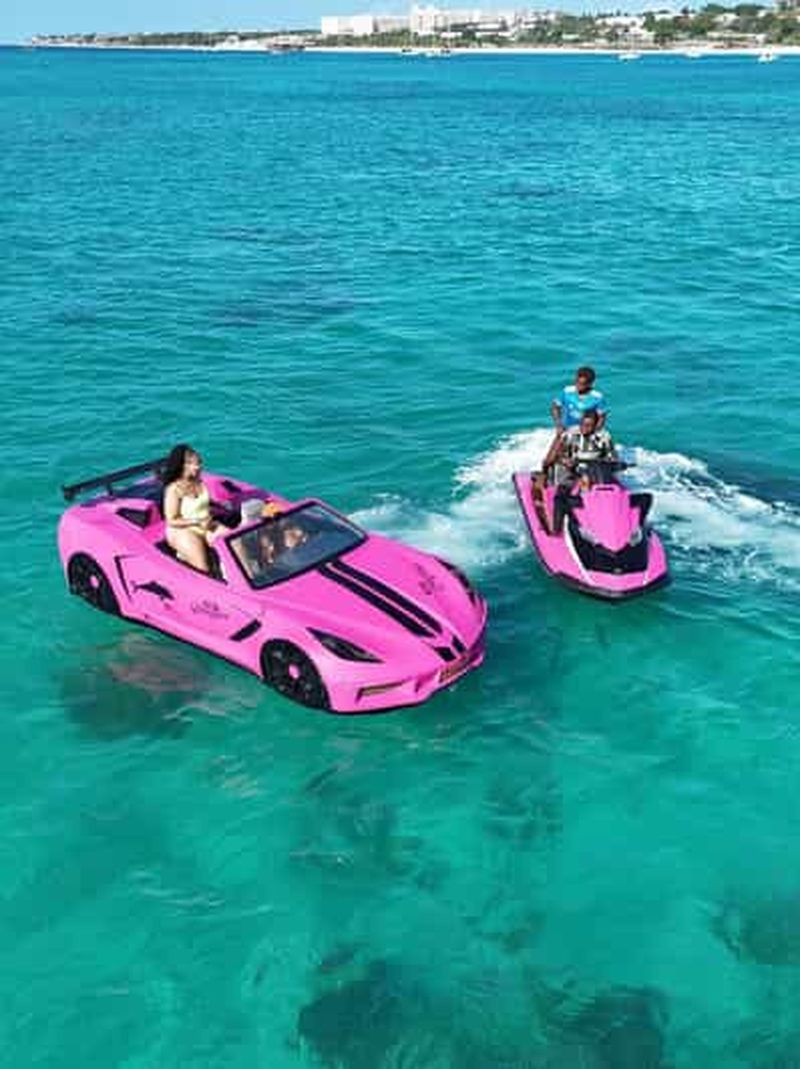 Billet ZANZIBAR : aventure en voiture et en jet-ski avec prise en charge