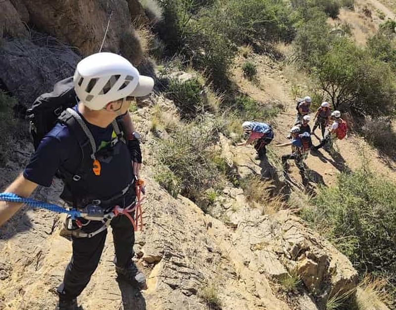 Billet Callosa del Segura : Via Ferrata guidée à Callosa K3 avec rappel