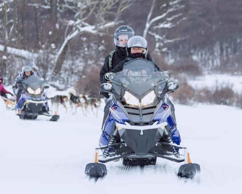 Billet Ushuaia : expérience antarctique avec balade en motoneige et transfert