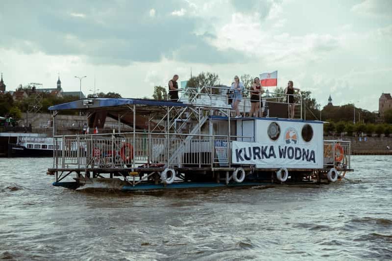 Billet Varsovie : croisière sur la Vistule à bord du Kurka Wodna