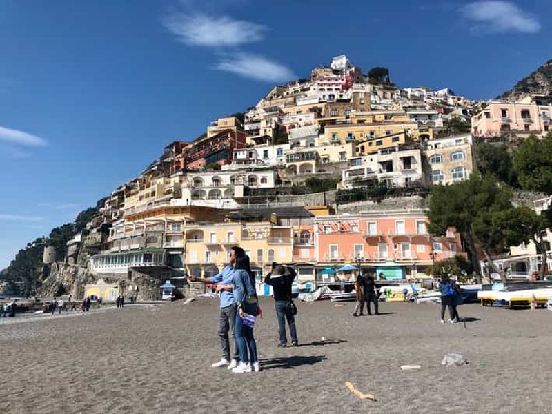 Billet Positano: visite à pied de la vieille ville avec un guide archéologue