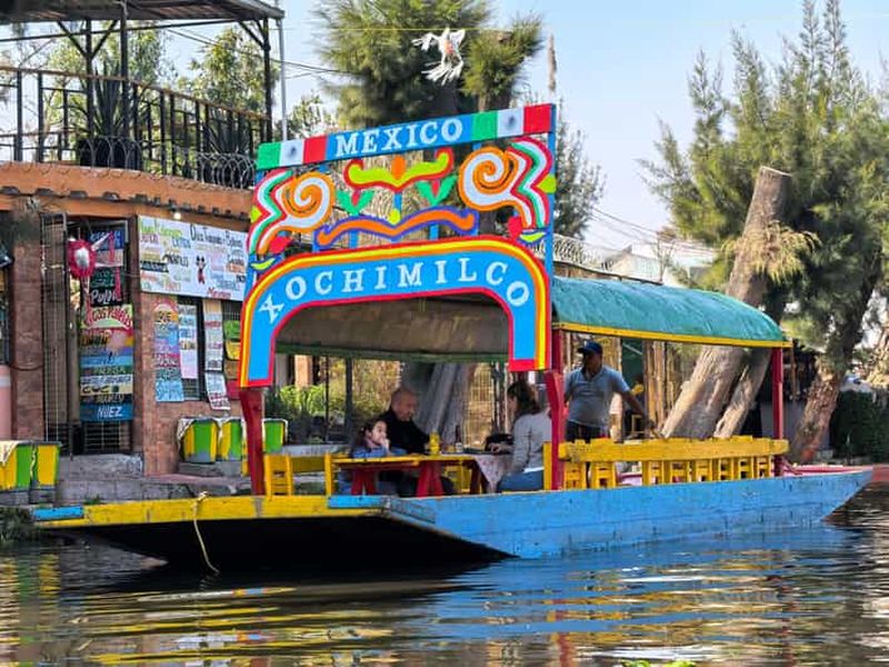 Billet Mexico : visite guidée en bateau avec déjeuner et boissons