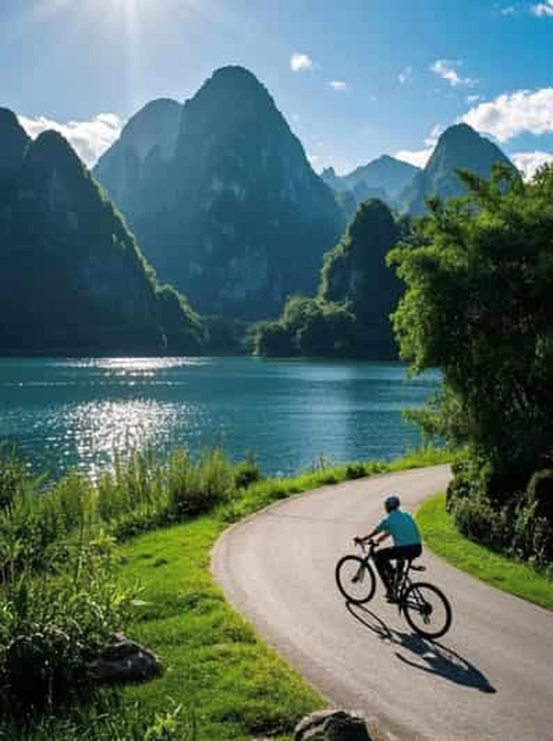 Billet Yangshuo : paysages karstiques et villages à vélo