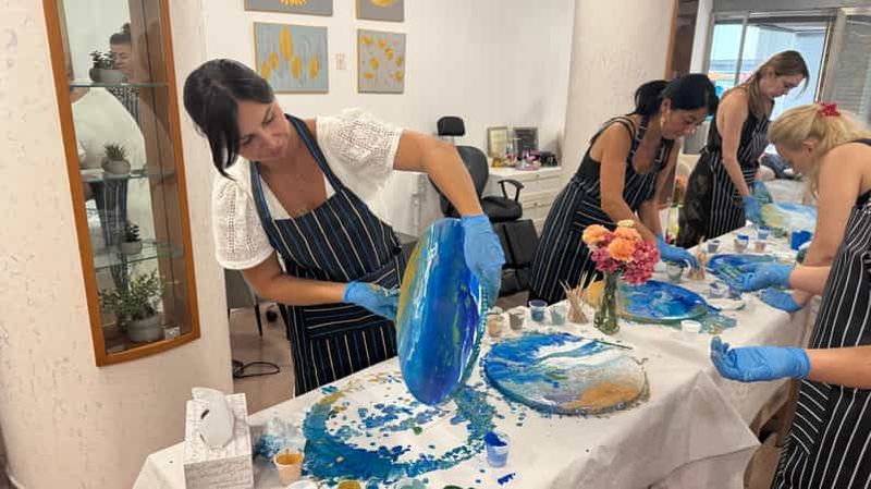 Billet Alicante : atelier de thérapie par l'art fluide et vin