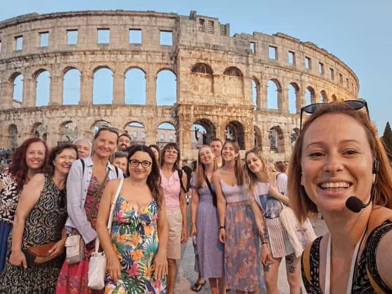 Billet Les personnalités audacieuses de Pula : une visite à pied originale