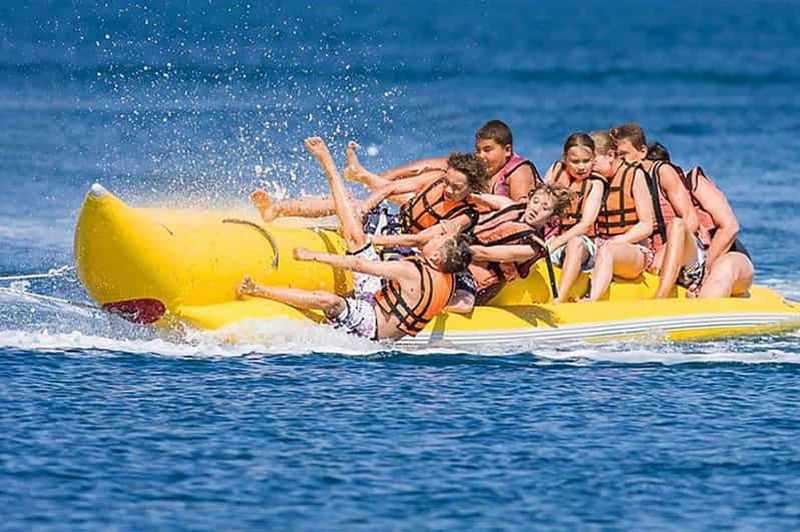Billet Sports nautiques à Bali : bateau banane, parachute ascensionnel, jet ski + spa à Bali