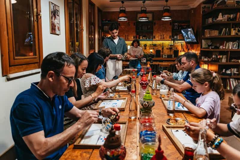 Billet Istanbul : atelier de fabrication de lampes en mosaïque turque avec collations