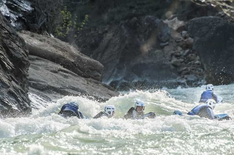 Billet Murillo de Gállego Huesca : Hydrospeed in the Gállego River
