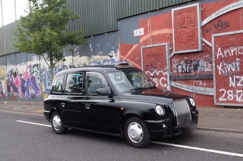 Billet Belfast : visite privée des fresques murales politiques en taxi noir