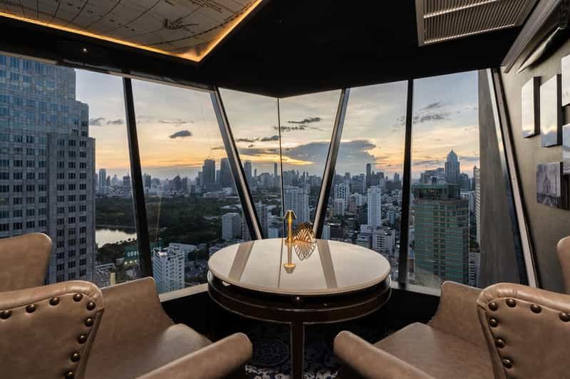 Billet Bangkok : Axis & Spin Sky Lounge & Bar Rooftop