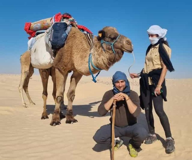 Billet Sahara Tunisie : Trekking à dos de chameau et Bivouac pour 2 Nignts