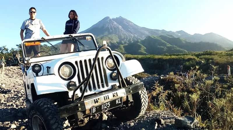 Billet Excursion en jeep 4x4 au volcan Merapi et chute d'eau de Kedung Kayang