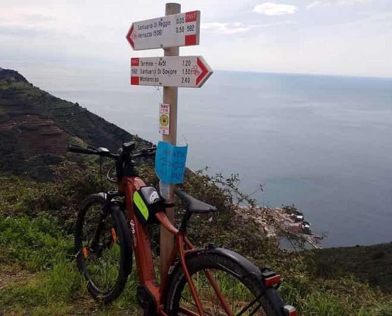 Billet Cinque Terre : circuit exclusif en vélo électrique au départ de Monterosso