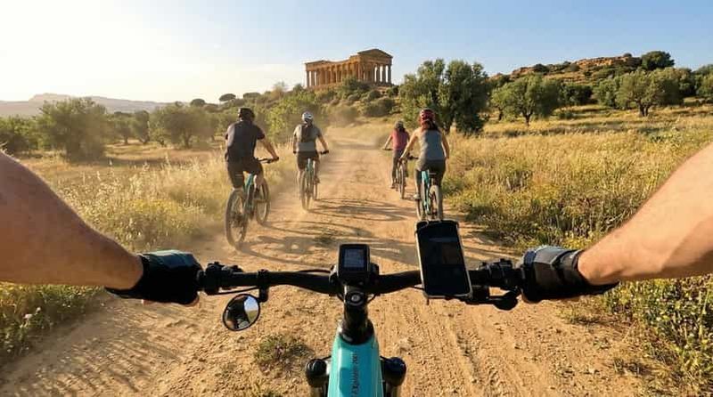 Billet Visite à vélo électrique de la Vallée des Temples d’Agrigente et dégustation de slow food
